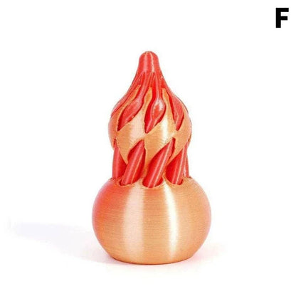 1 Piece Spiral Cone Decompression Toy 3D Printed Pyramid Impossible PaThe Plug