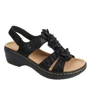 Summer Sandals Women 2022 New Flower Wedge Platform Orthopedics Shoes The Plug