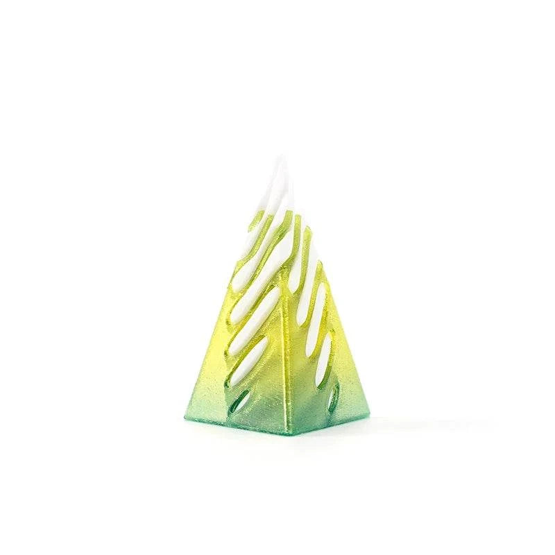 1 Piece Spiral Cone Decompression Toy 3D Printed Pyramid Impossible PaThe Plug