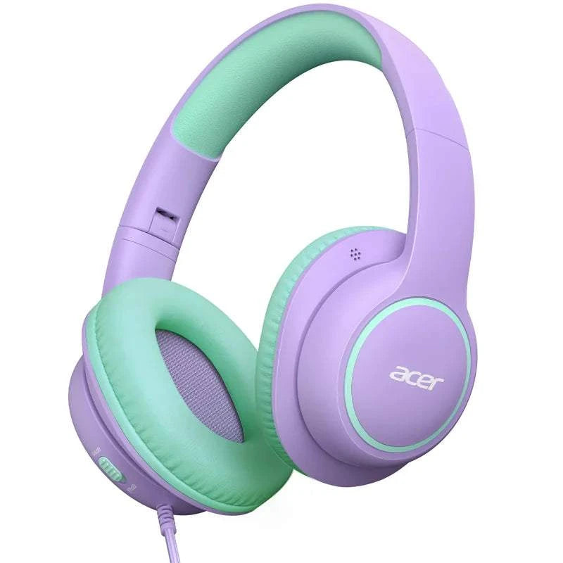 Acer OHR328 Kids Headphones Wired for School Over Ear Design 85/94dB SThe Plug