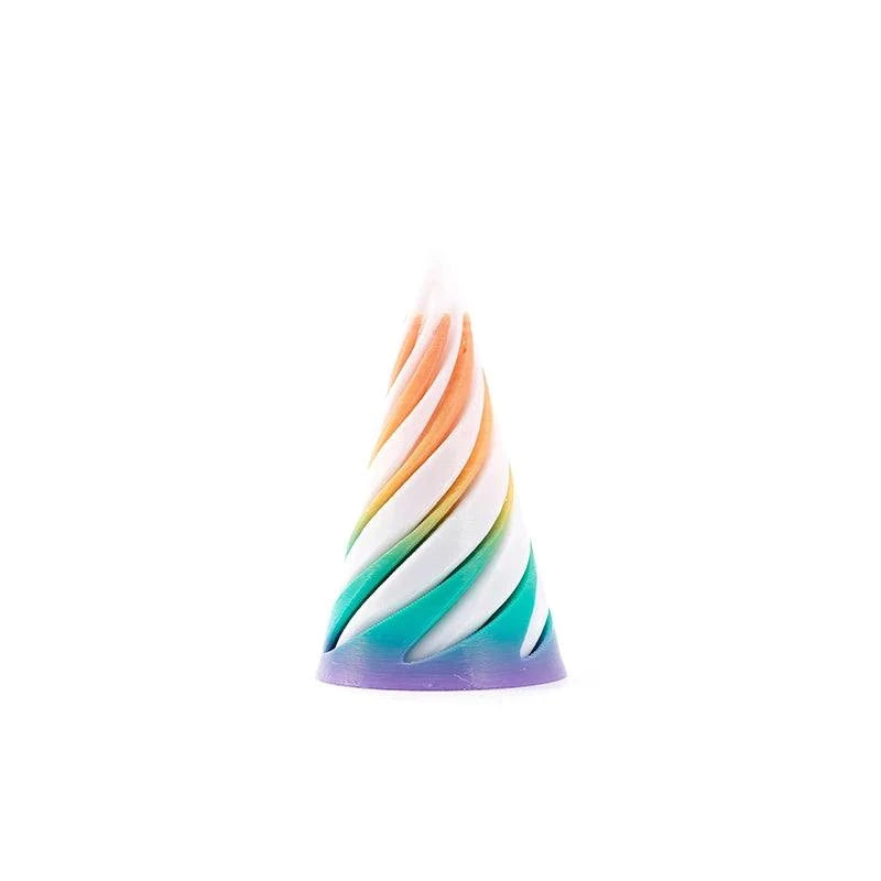 1 Piece Spiral Cone Decompression Toy 3D Printed Pyramid Impossible PaThe Plug