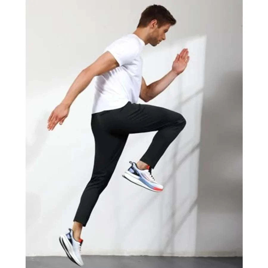 Mens Sweatpants with Zipper Pockets Joggers for Men Workout Athletic GThe Plug