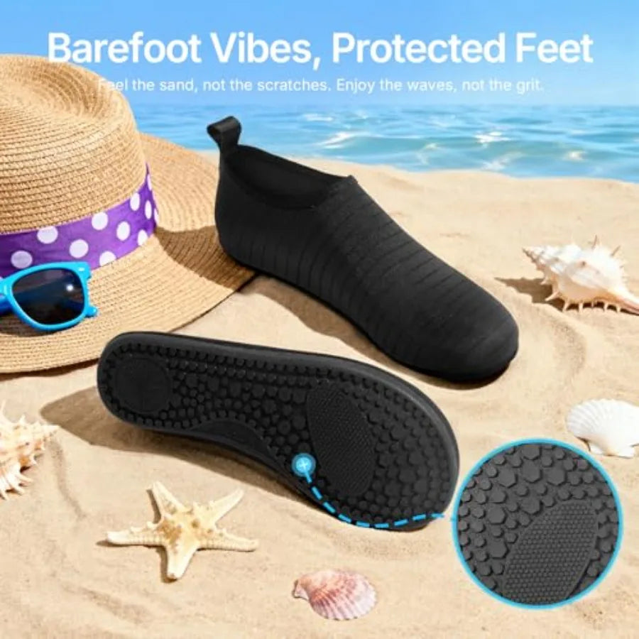 Tanamo Water Shoes for Women Men for Swim Pool Beach Camping Cruise VaThe Plug