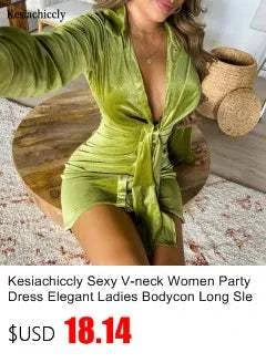 Kesiachiccly Double Layers Ruched Bodycon Dress Women Halter Bandage MThe Plug