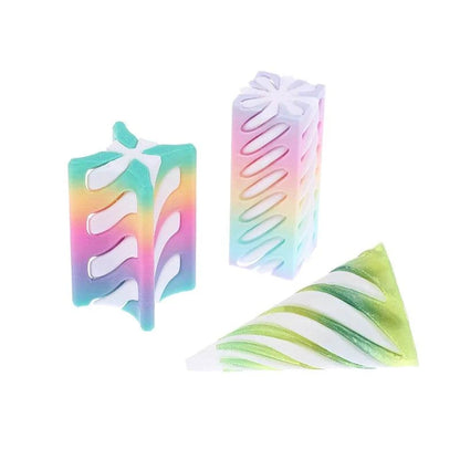 1 Piece Spiral Cone Decompression Toy 3D Printed Pyramid Impossible PaThe Plug