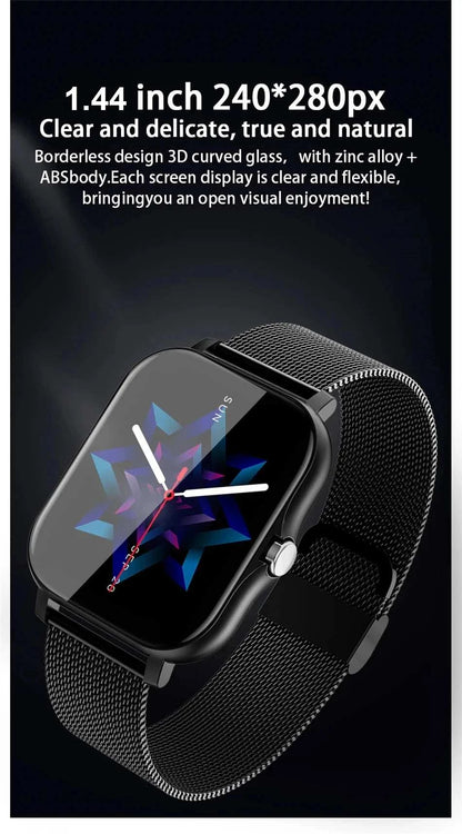 Smart Watch For Android IOS Watches 1.83inch HD Display Bluetooth CallThe Plug
