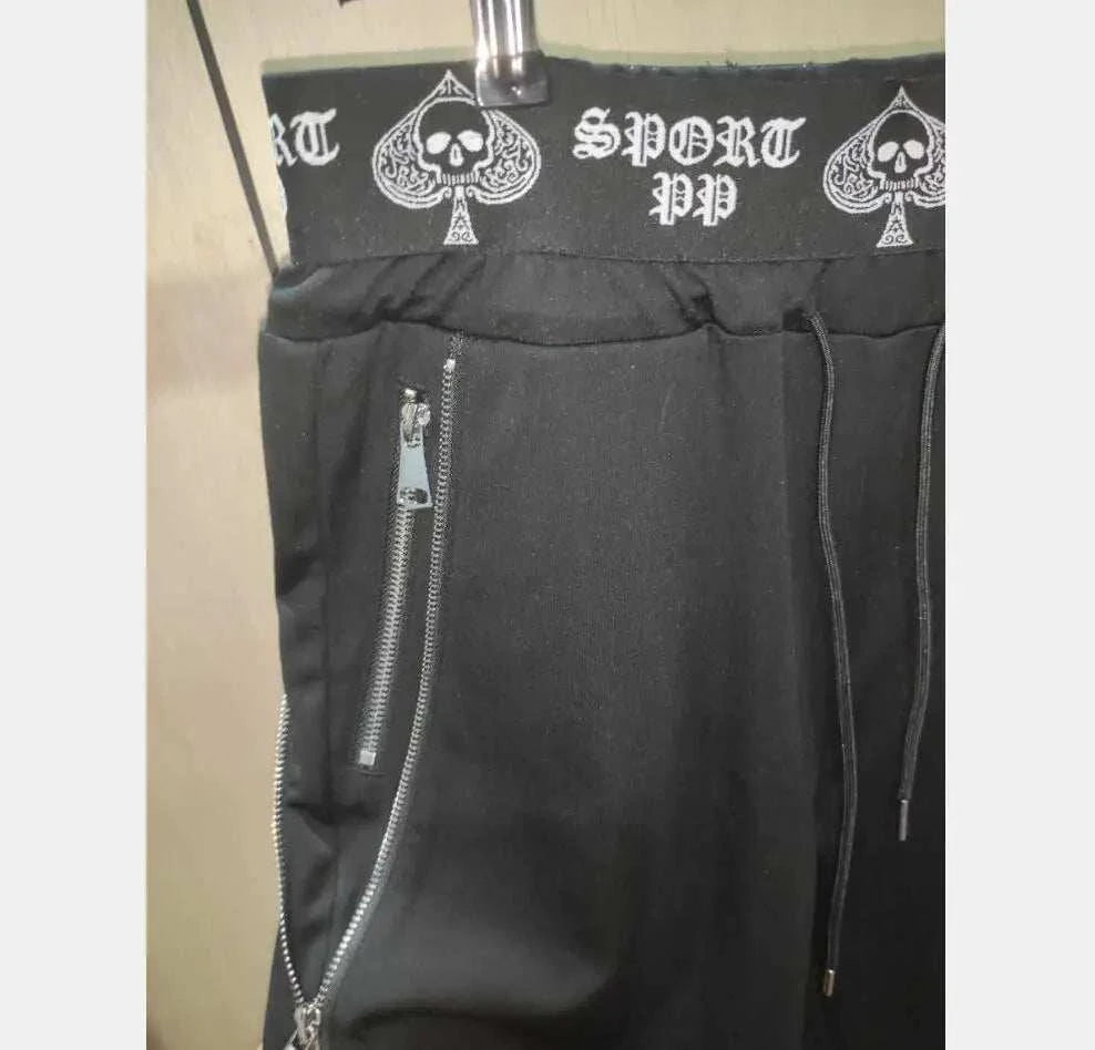 Mens Joggers Sets  Clothing Fashion designer  Tracksuit Men Short SleeThe Plug