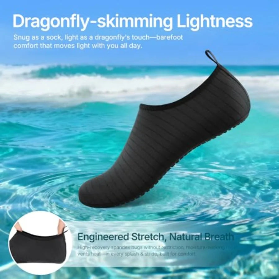 Tanamo Water Shoes for Women Men for Swim Pool Beach Camping Cruise VaThe Plug
