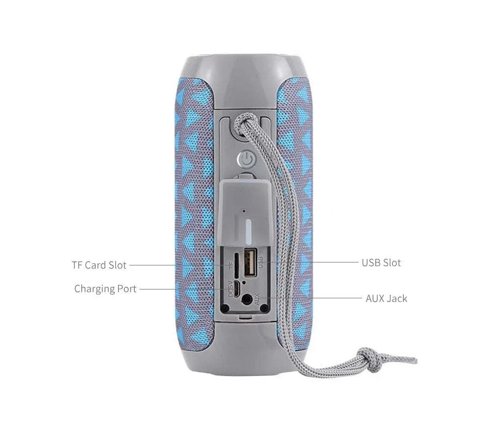 Bluetooth Speaker T&G TG117 Portable TWS Sound Box Waterproof LoudspeaThe Plug