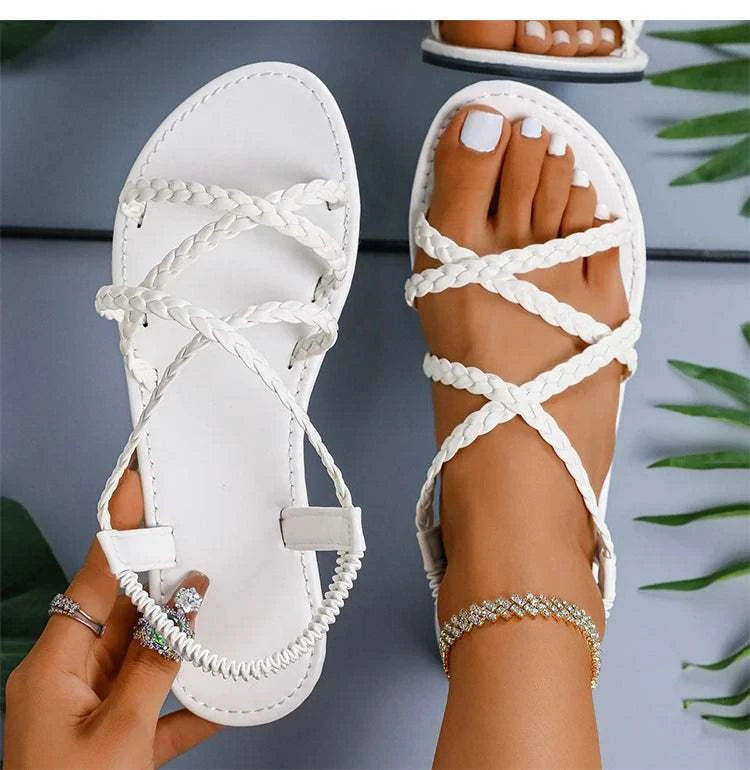Women's Sandals Sexy Summer Shoes For Woman Summer Sandals 2025 New FlThe Plug