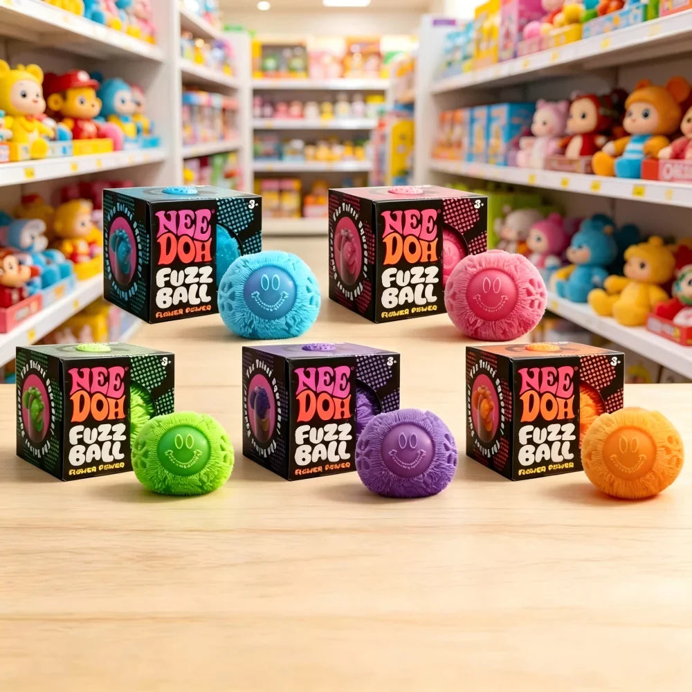 New Needoh Plush Ball for Relieving Stress, Pinching, and Releasing EmThe Plug