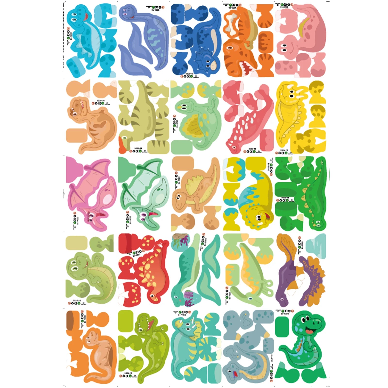 DIY 3D Creative Paper Jigsaw Puzzle Assembly Challenge Puzzles Smart PThe Plug