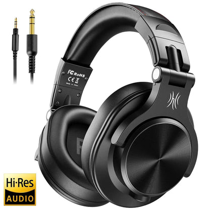Oneodio A71 wired HiFi over-ear headphones with mic and detachable cable