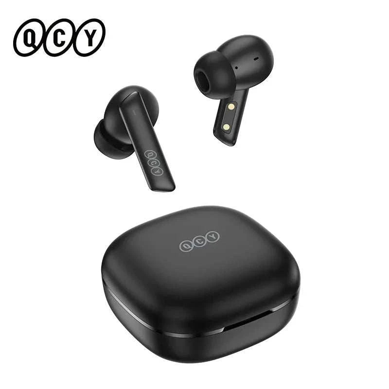 QCY HT05 ANC Wireless Earphone 40dB Noise Cancelling Bluetooth 5.2 HeaThe Plug