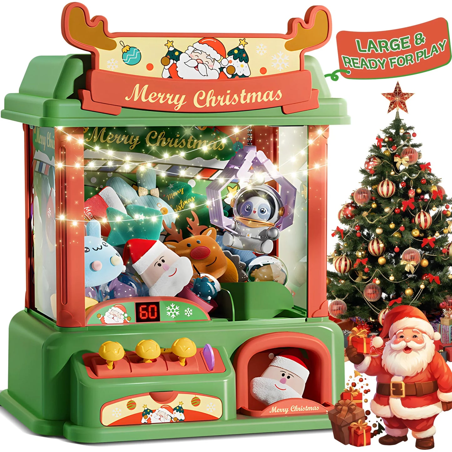Claw Machine for Kids Mini Vending Machines Arcade Claw Game Prizes ToThe Plug