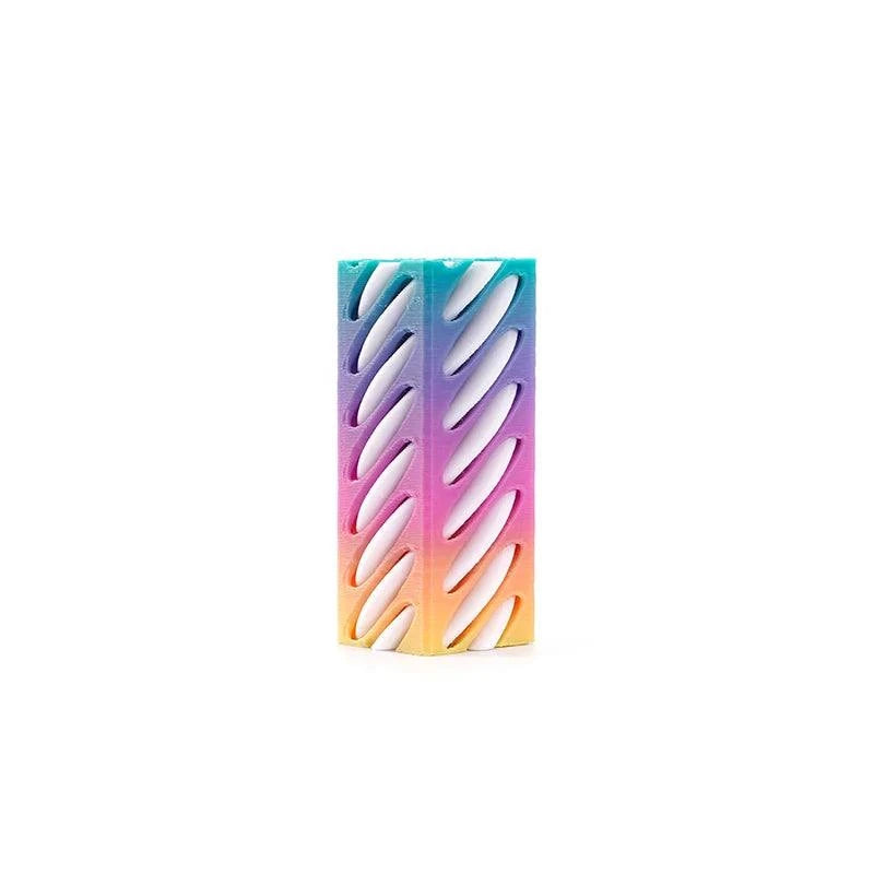 1 Piece Spiral Cone Decompression Toy 3D Printed Pyramid Impossible PaThe Plug