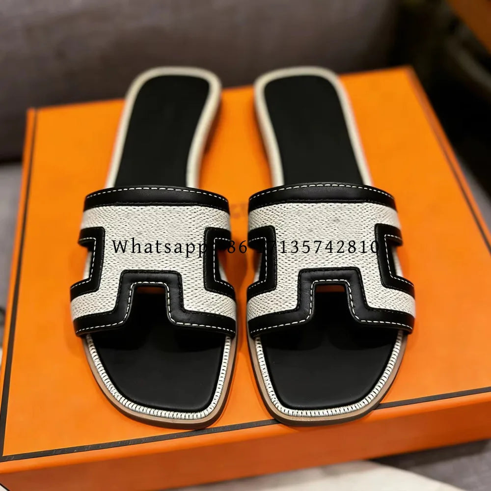 2026 Designer slippers Footwear Rubber Soles Outdoor Non-Slip Genuine The Plug
