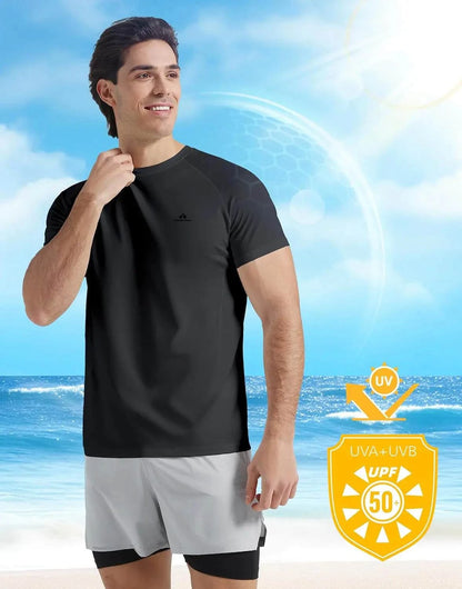 Pioneer Camp Mens Moisture Wicking Running Workout Shirt Performance AThe Plug