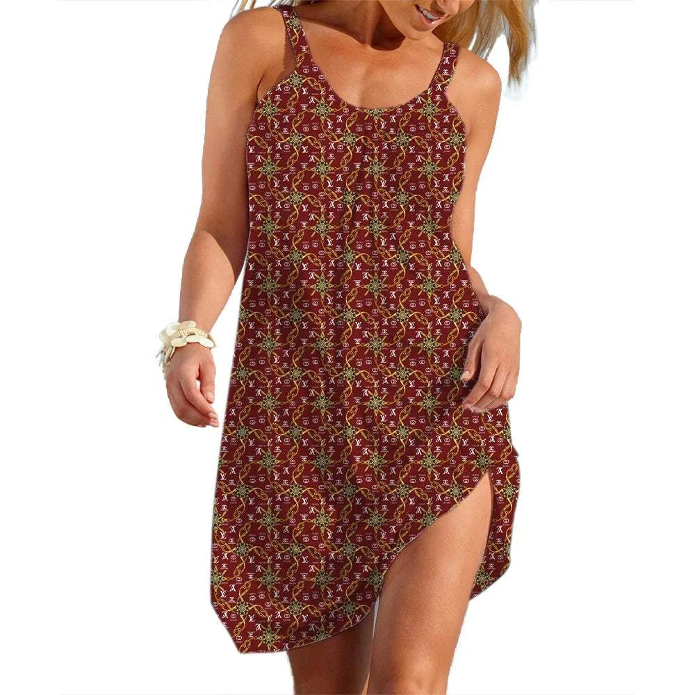 Lady Soft Dresses Women's A-line Slip Dress Simple Daily Wear Summer FThe Plug