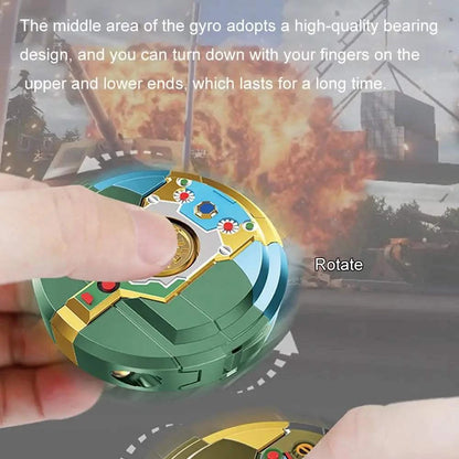 Transformable Fidget Spinners Funny Sensory Fidget Toys Deformable DIYThe Plug