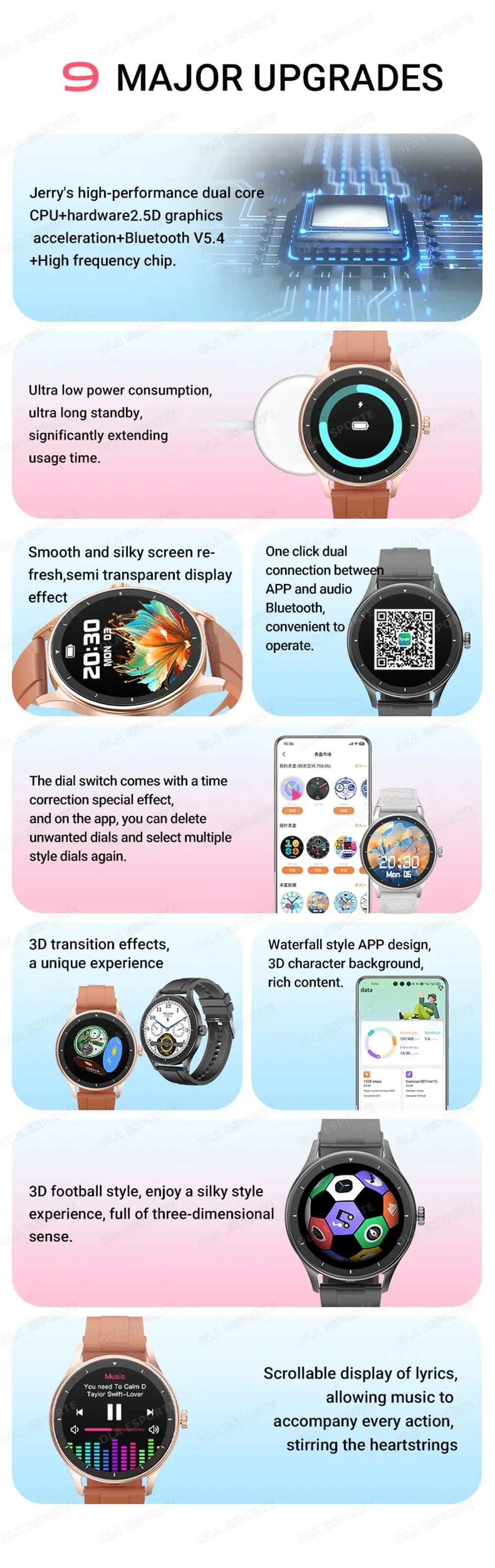2026 Smart Watch Women Men Ladies Gift Sport Fitness Men Watches HeartThe Plug