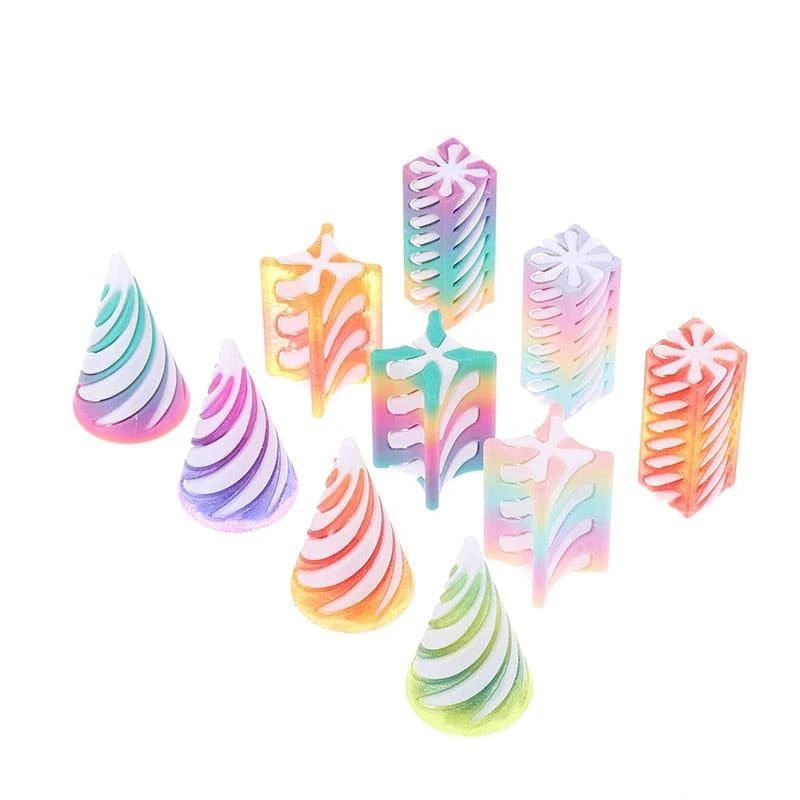 1 Piece Spiral Cone Decompression Toy 3D Printed Pyramid Impossible PaThe Plug