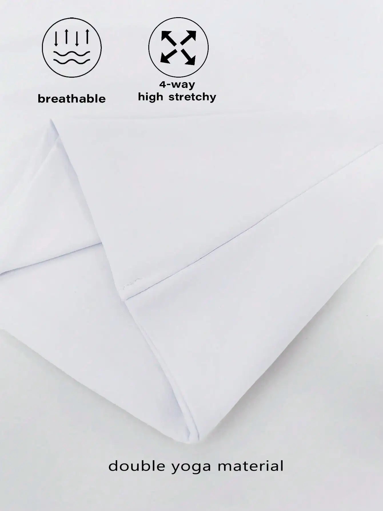 Women's White Solid Round Neck Short Sleeve Fitted T-Shirt for Summer The Plug