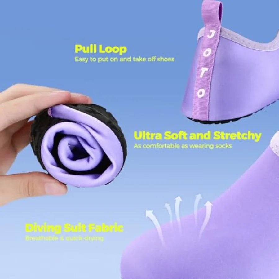 Water Shoes for Women Men Quick-Dry Breathable Aqua Socks Flexible NonThe Plug