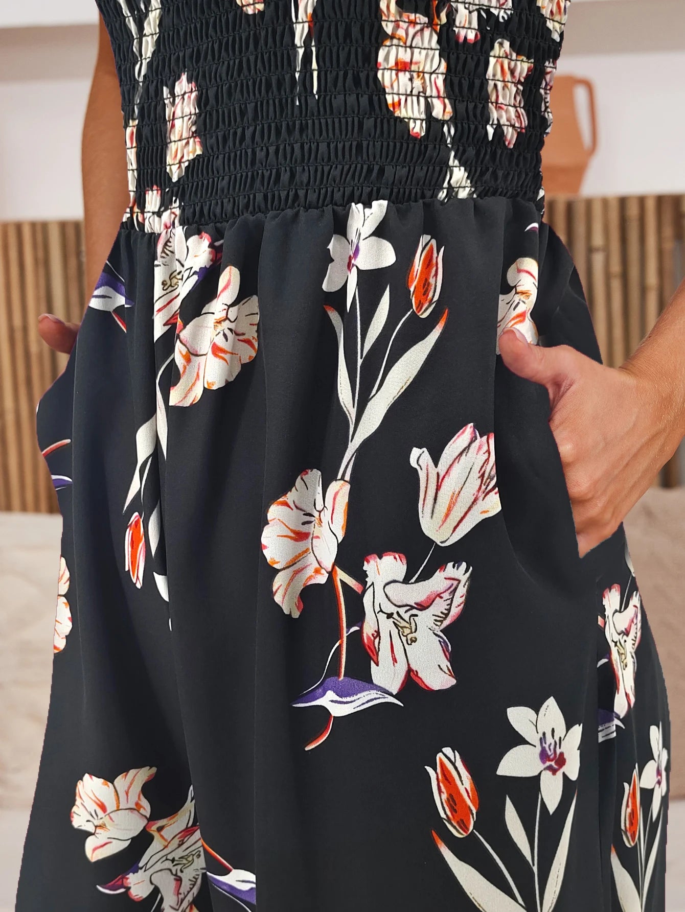 Women's Summer Printed Strapless Jumpsuit, Casual and SimpleThe Plug