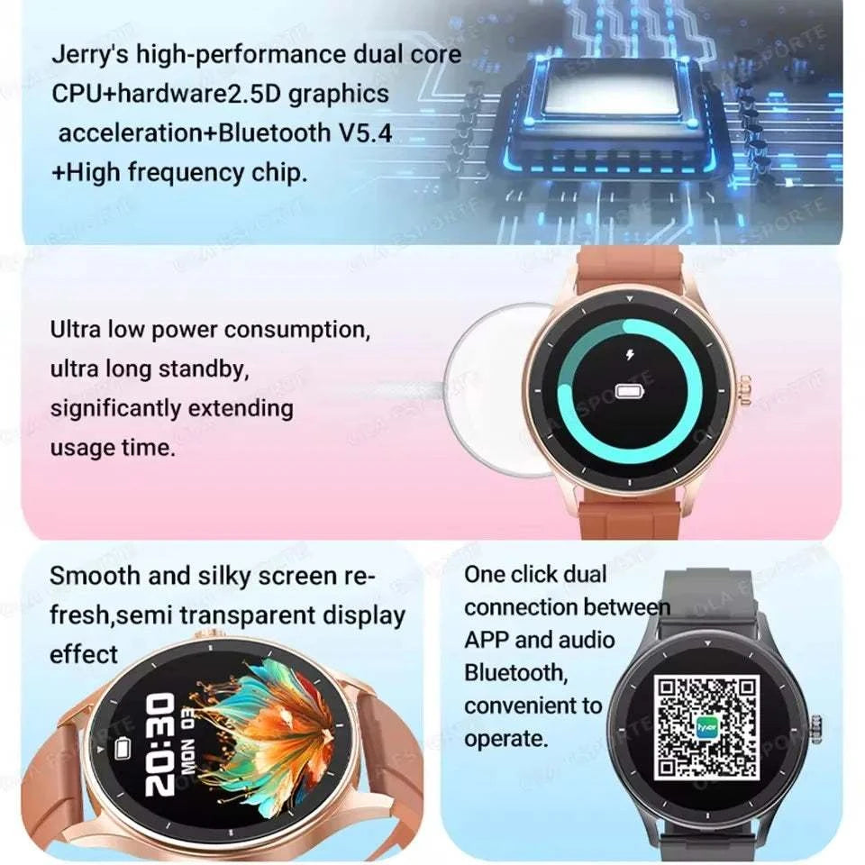 2026 Smart Watch Women Men Ladies Gift Sport Fitness Men Watches HeartThe Plug