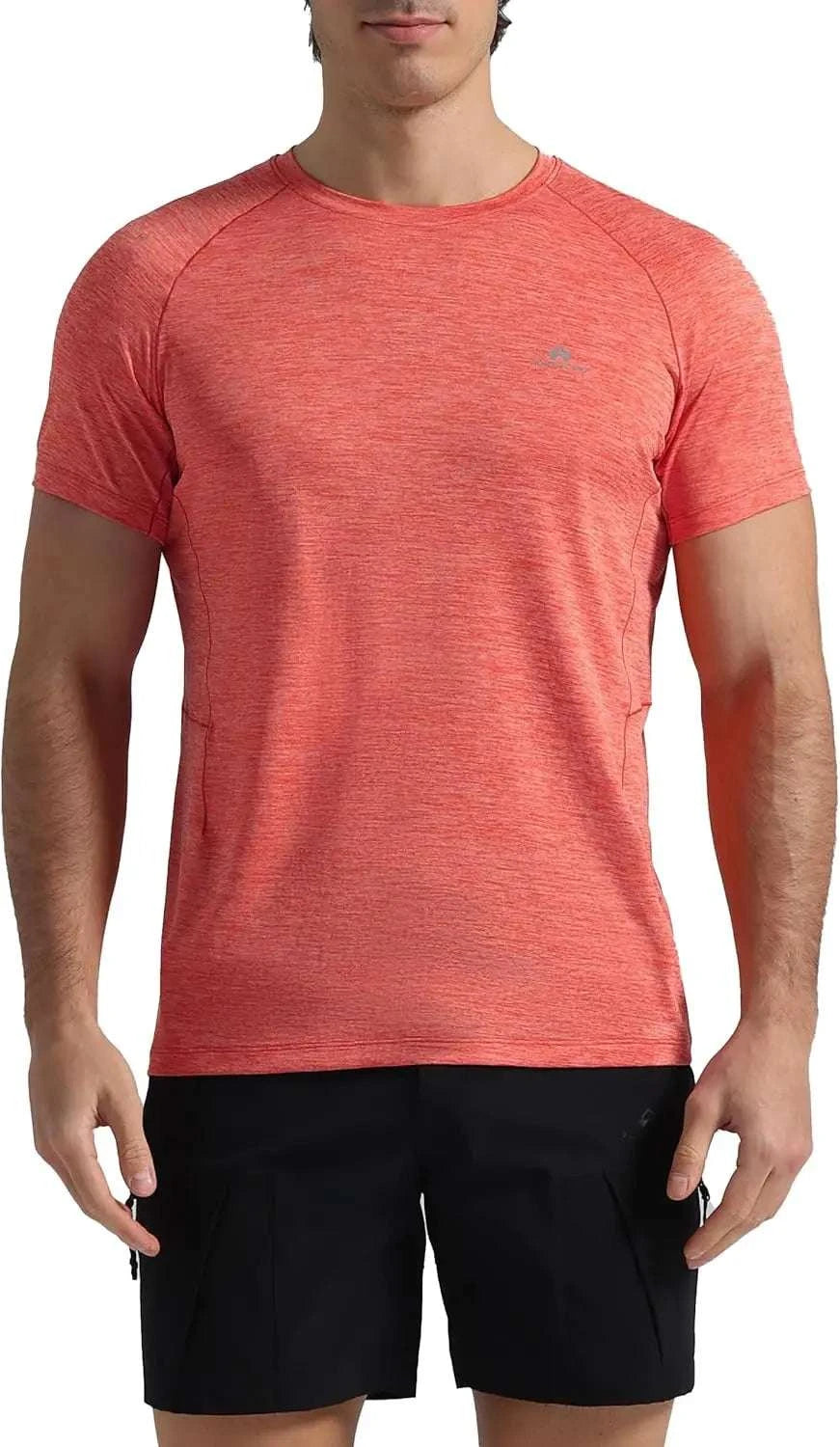 Pioneer Camp Mens Moisture Wicking Running Workout Shirt Performance AThe Plug