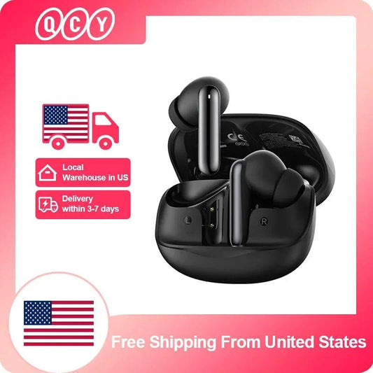 QCY Melobuds N50 ANC Bluetooth 5.4 Wireless Earphones Active Noise CanThe Plug