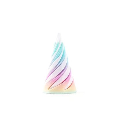1 Piece Spiral Cone Decompression Toy 3D Printed Pyramid Impossible PaThe Plug