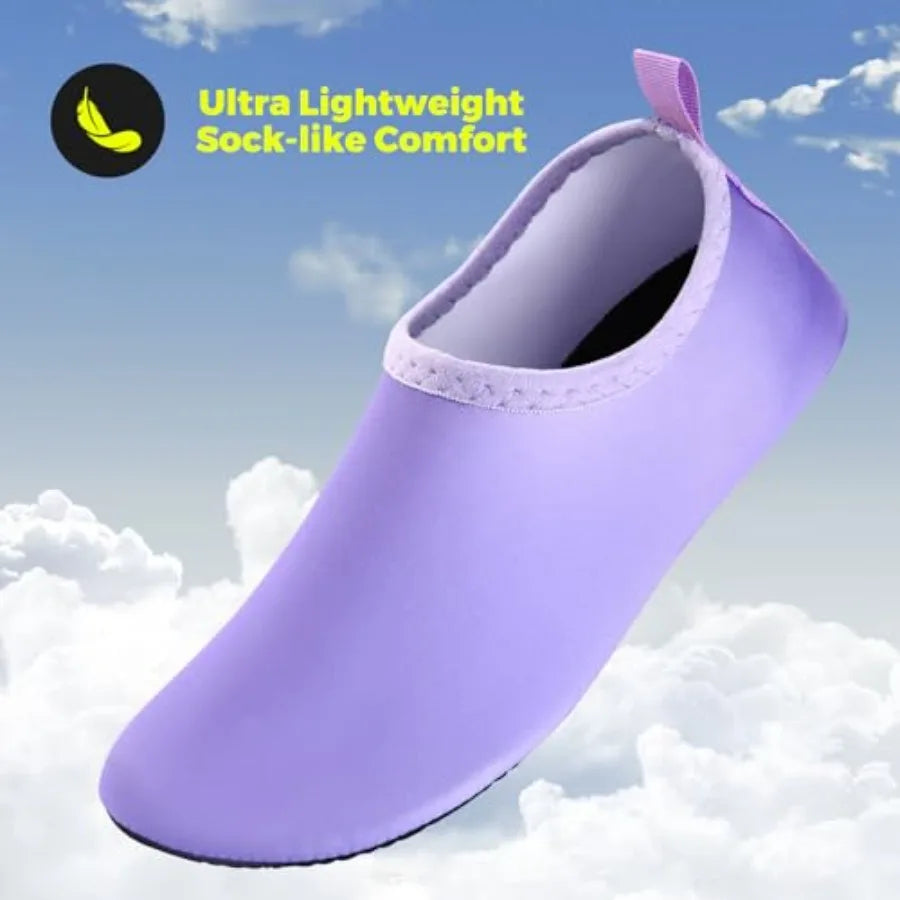 Water Shoes for Women Men Quick-Dry Breathable Aqua Socks Flexible NonThe Plug