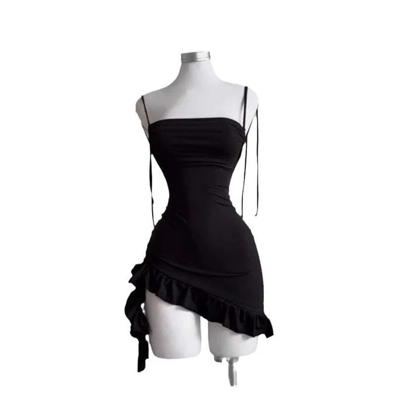 2026 Sexy Sleelveless Backless Mini Dress Women Summer Europe America The Plug