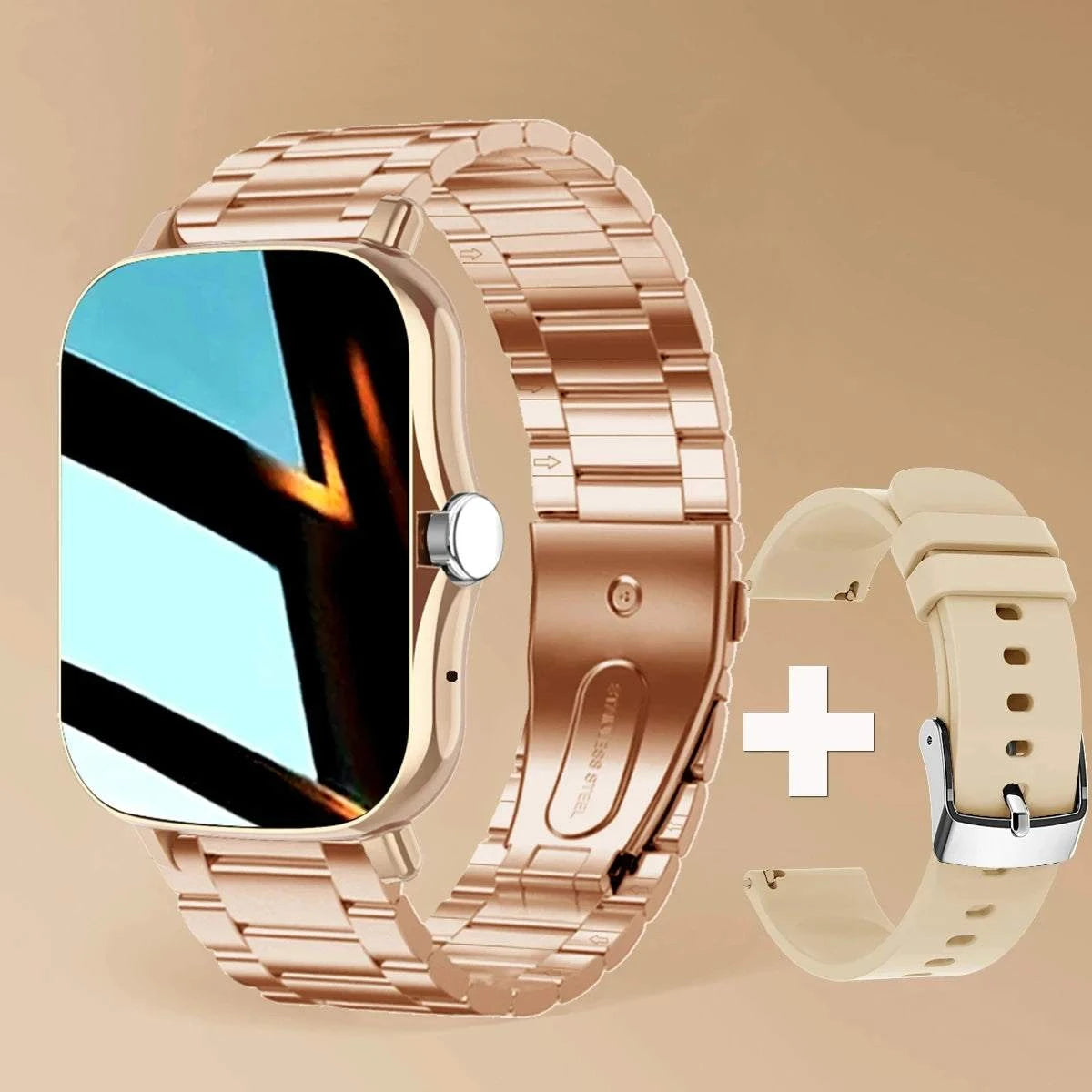 Smart Watch For Android IOS Watches 1.83inch HD Display Bluetooth CallThe Plug