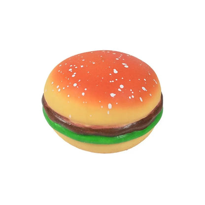 Simulation Hamburger Squishy Stress Relief Ball Pinch Sensory Fidget TThe Plug
