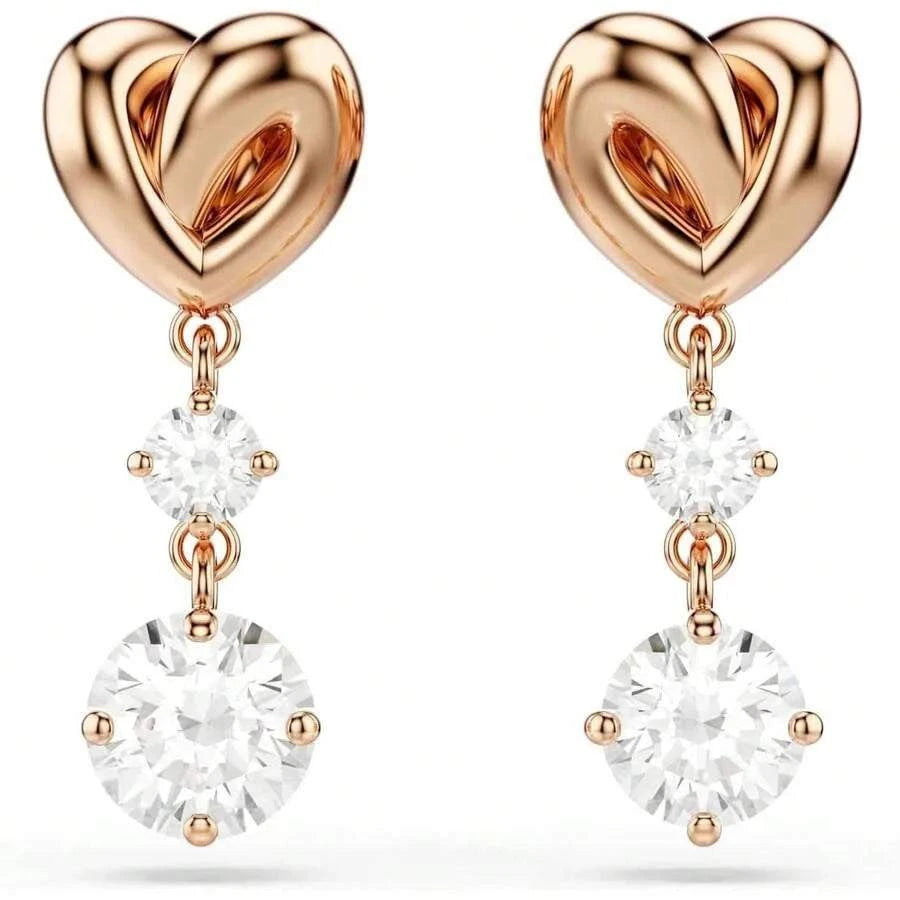 Lifelong Heart Necklace Earrings and Bracelet Crystal Jewelry Collection