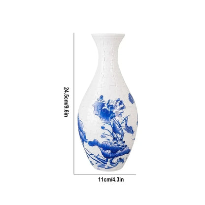3D Puzzle Vase Panda Flower Porcelain Design Made Plastic Home DecoratThe Plug