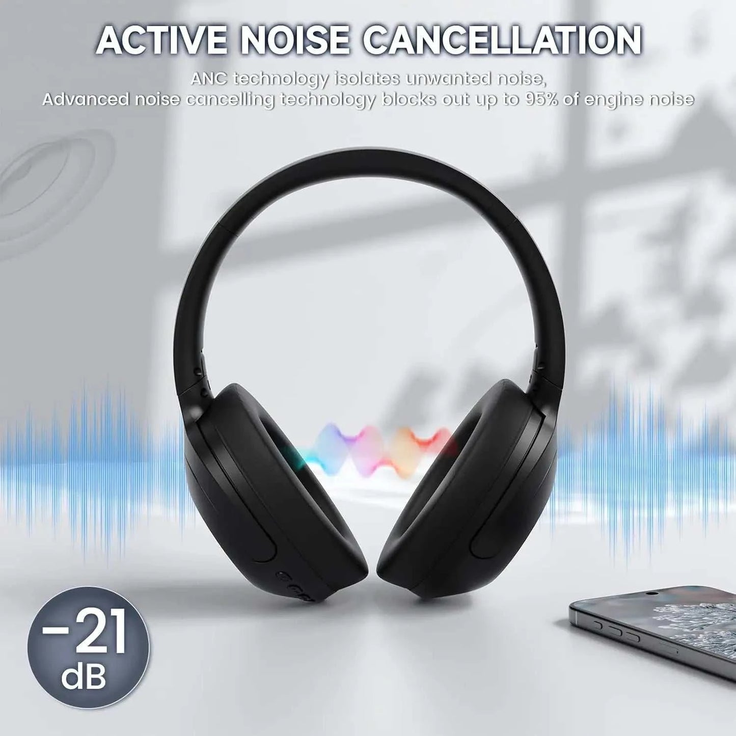 ATTACK SHARK G300 Wireless Bluetooth Headphone with ENC Noise CancellaThe Plug