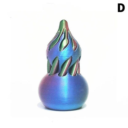 1 Piece Spiral Cone Decompression Toy 3D Printed Pyramid Impossible PaThe Plug
