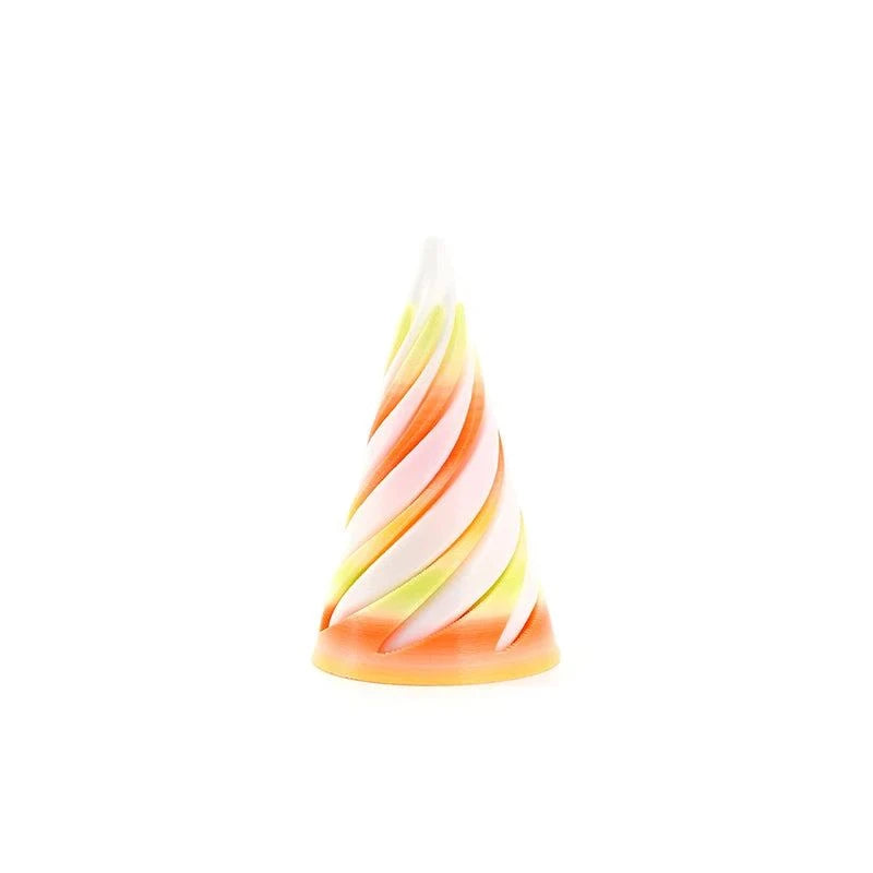 1 Piece Spiral Cone Decompression Toy 3D Printed Pyramid Impossible PaThe Plug