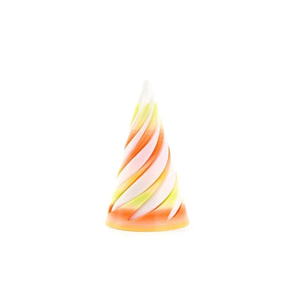 1 Piece Spiral Cone Decompression Toy 3D Printed Pyramid Impossible PaThe Plug