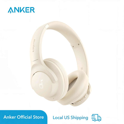 Soundcore by Anker Q20i Hybrid Active Noise Cancelling Headphones, WirThe Plug