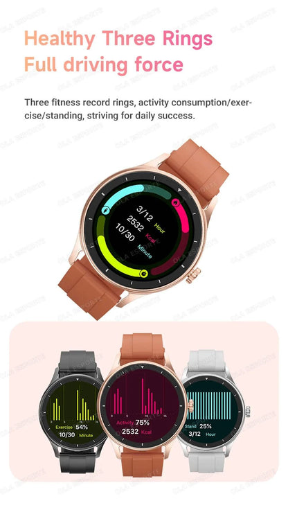 2026 Smart Watch Women Men Ladies Gift Sport Fitness Men Watches HeartThe Plug