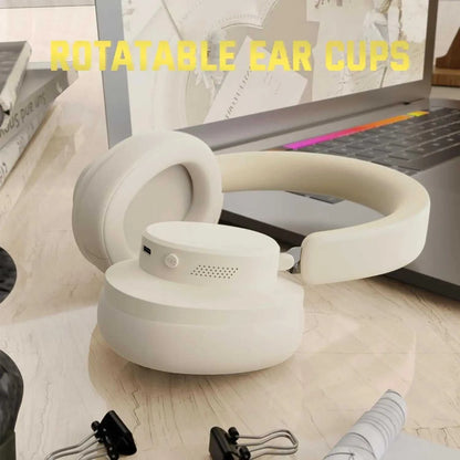 ATTACK SHARK G500 Wireless Over-ear Noise Canceling Headphones,BluetooThe Plug