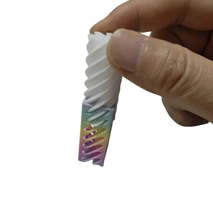 1 Piece Spiral Cone Decompression Toy 3D Printed Pyramid Impossible PaThe Plug