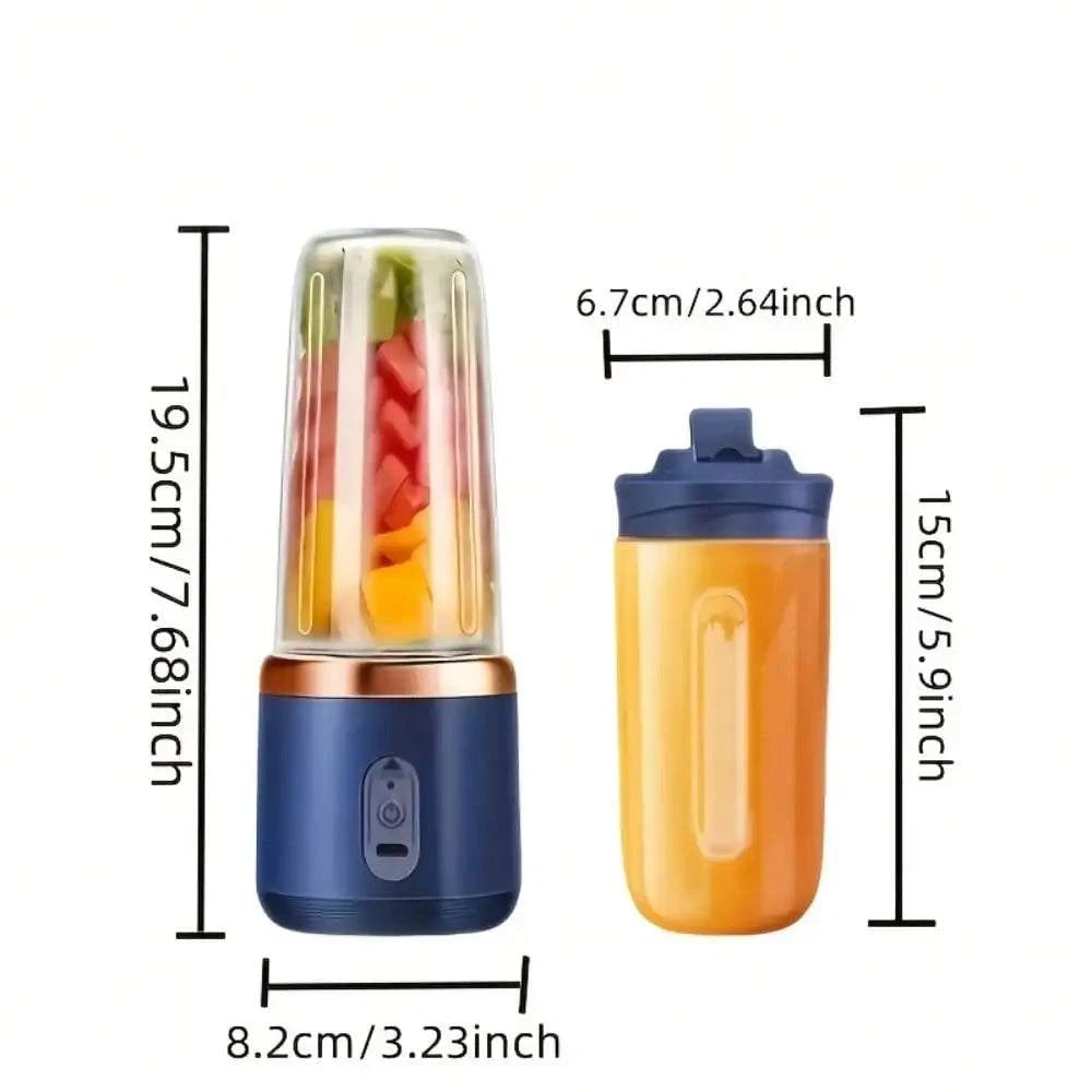 Juicer Cup + Portable Outdoor Cup, Dual Cups, Detachable, Easy To CleaThe Plug