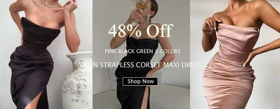 Kesiachiccly Double Layers Ruched Bodycon Dress Women Halter Bandage MThe Plug