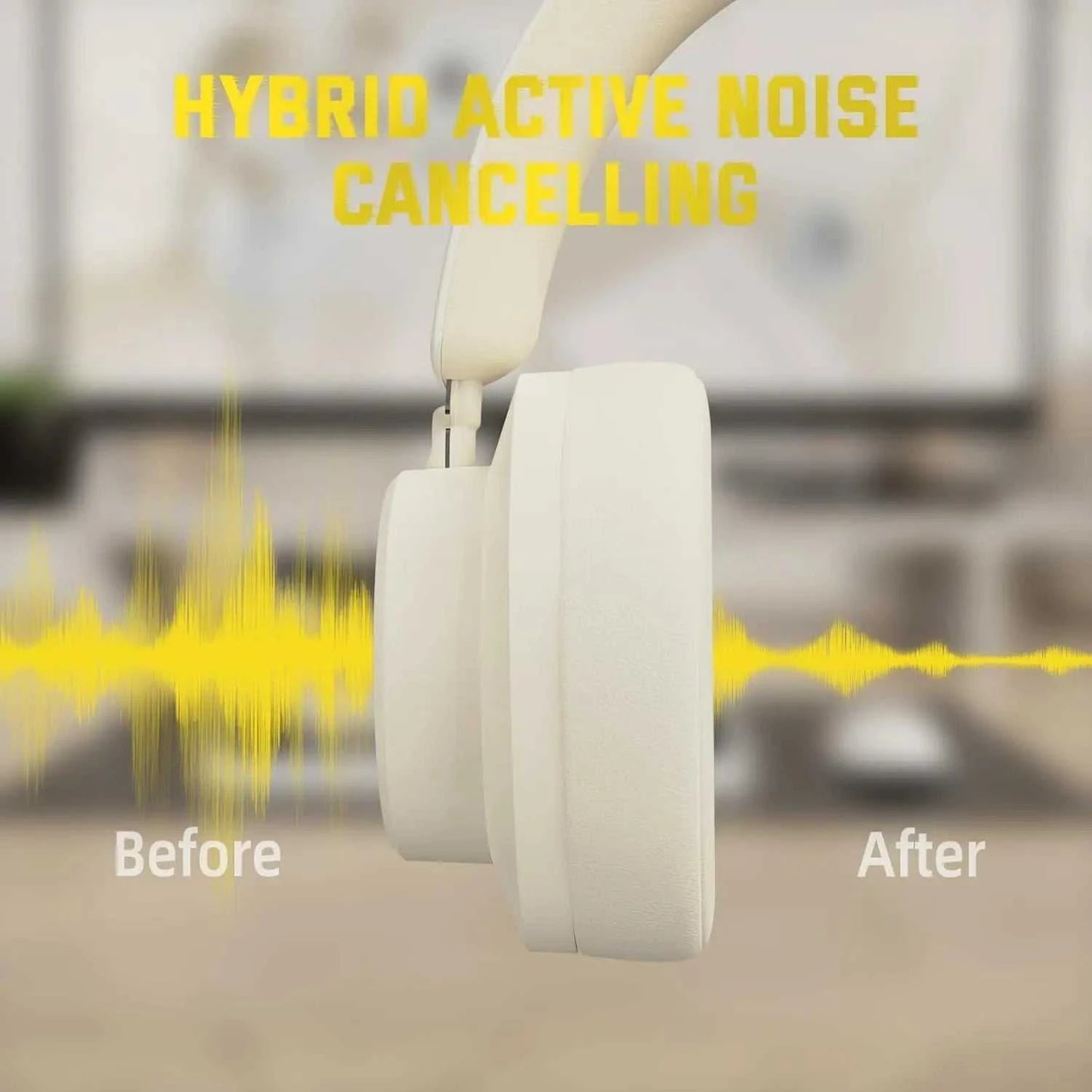 ATTACK SHARK G500 Wireless Over-ear Noise Canceling Headphones,BluetooThe Plug